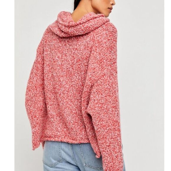 Free People BFF Sweater / Scarlet Flame - Picture 2 of 9